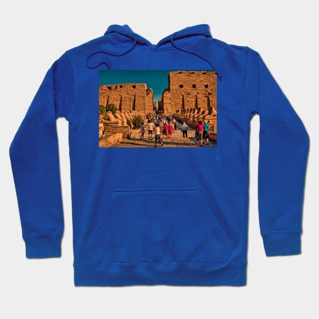 Egypt. Luxor. Karnak Temple. Hoodie by vadim19